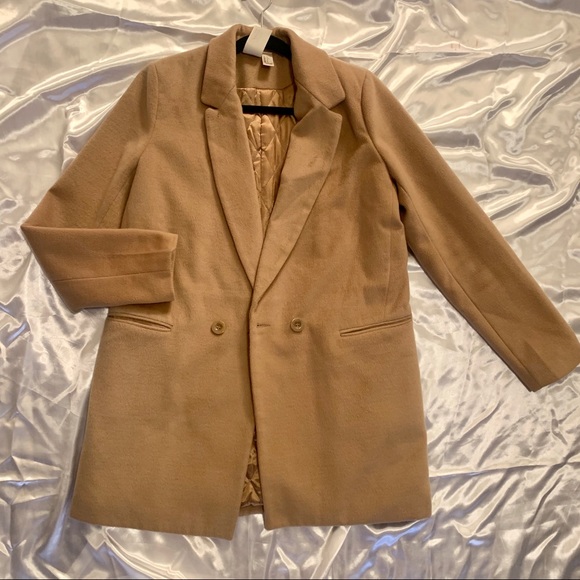 Camel blazer pea coat - Picture 6 of 6